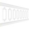 Ekena Millwork 94 1/2"L (Adjustable 36"H to 40"H) Ashford Scalloped Panel Traditional Wainscot Paneling Kit WPKUSC041P036 - alternate 2